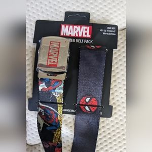 Marvel Spiderman belt / set of two